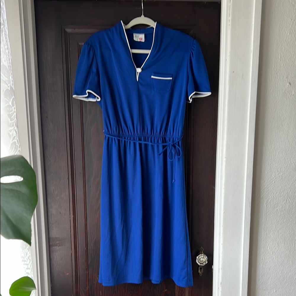 Vintage KR New York  Short Sleeve Midi Dress